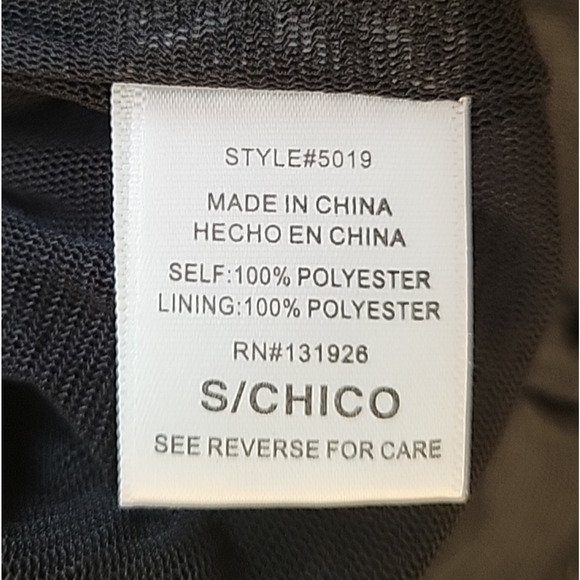 Black Sequin Mini‎ Dress Y2K Clubbing Cocktail Party LBD Revenge Dress Size S - Picture 6 of 8